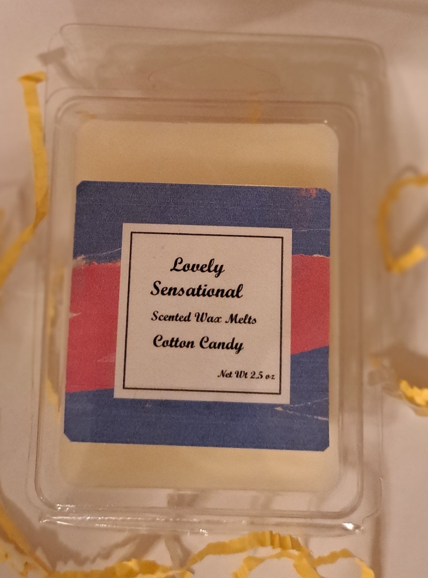 Cotton Candy Cloud Scented Wax Melts, ScentSationals, 2.5 oz (5-Pack) 
