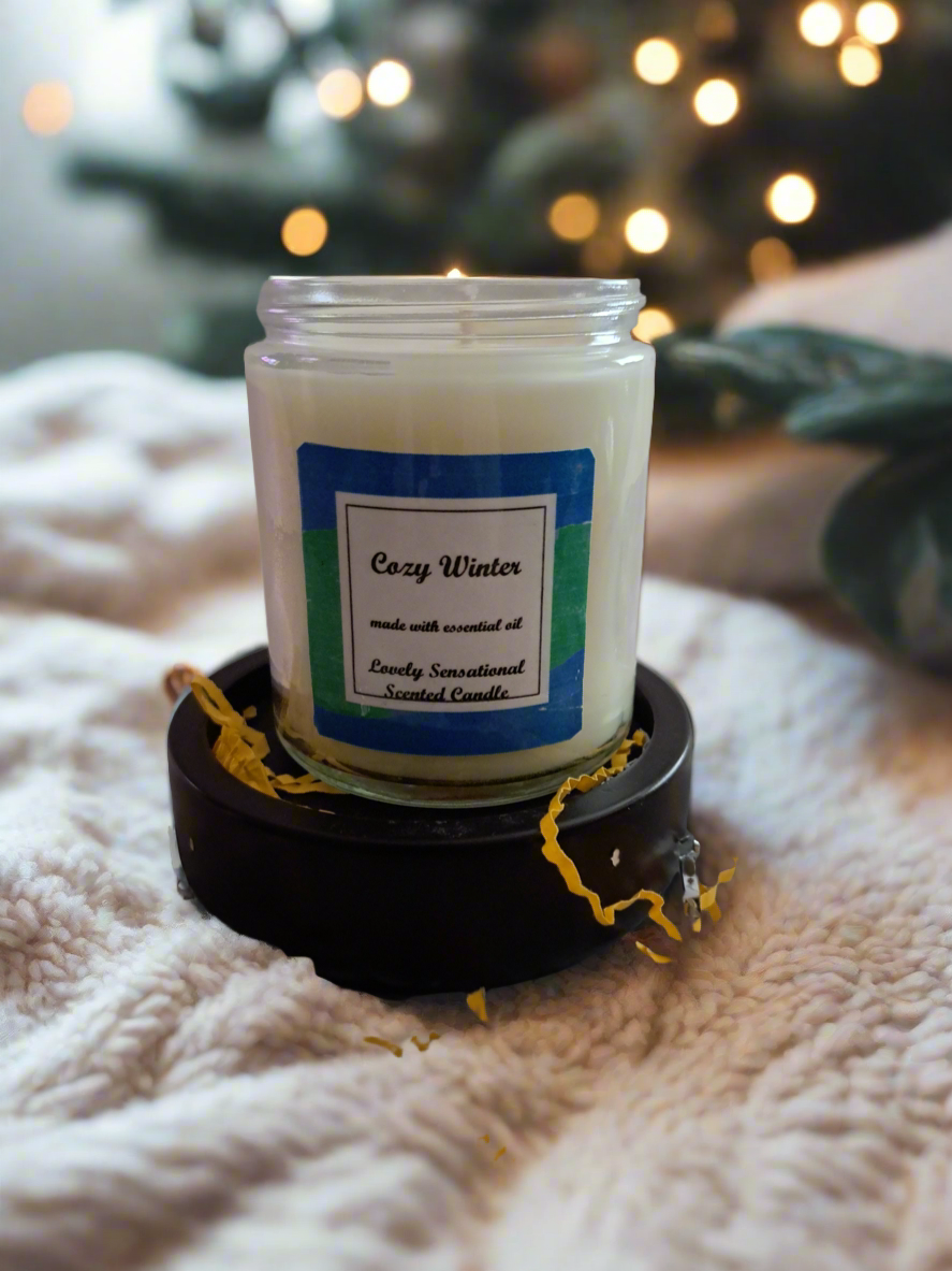 Cozy Winter Candle